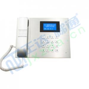 IP有線網絡非可視電梯對講五方通話主機 